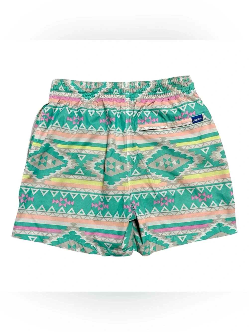 Chubbies The En Fuegos swim trunks aztec geometric pattern size Small